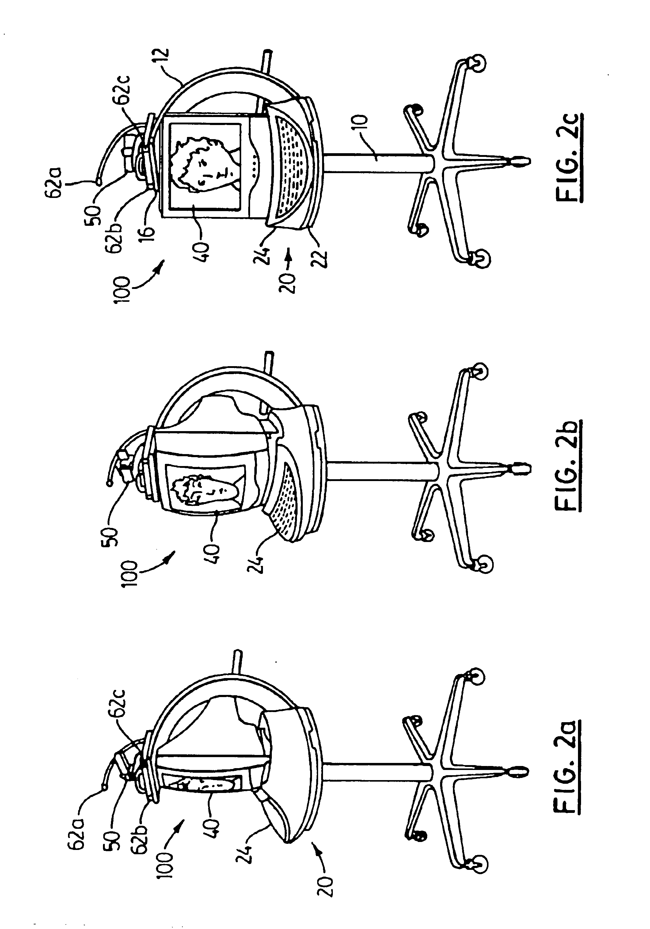 Teleconferencing robot with swiveling video monitor