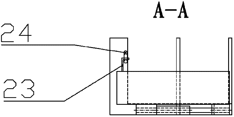 Automatic medicine discharging mechanism of rapid medicine dispensing system using box-type medicine feeding method