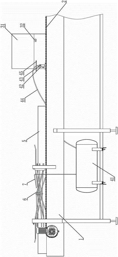 Product inspection turning device for continuous sterilizer