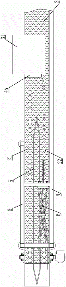 Product inspection turning device for continuous sterilizer