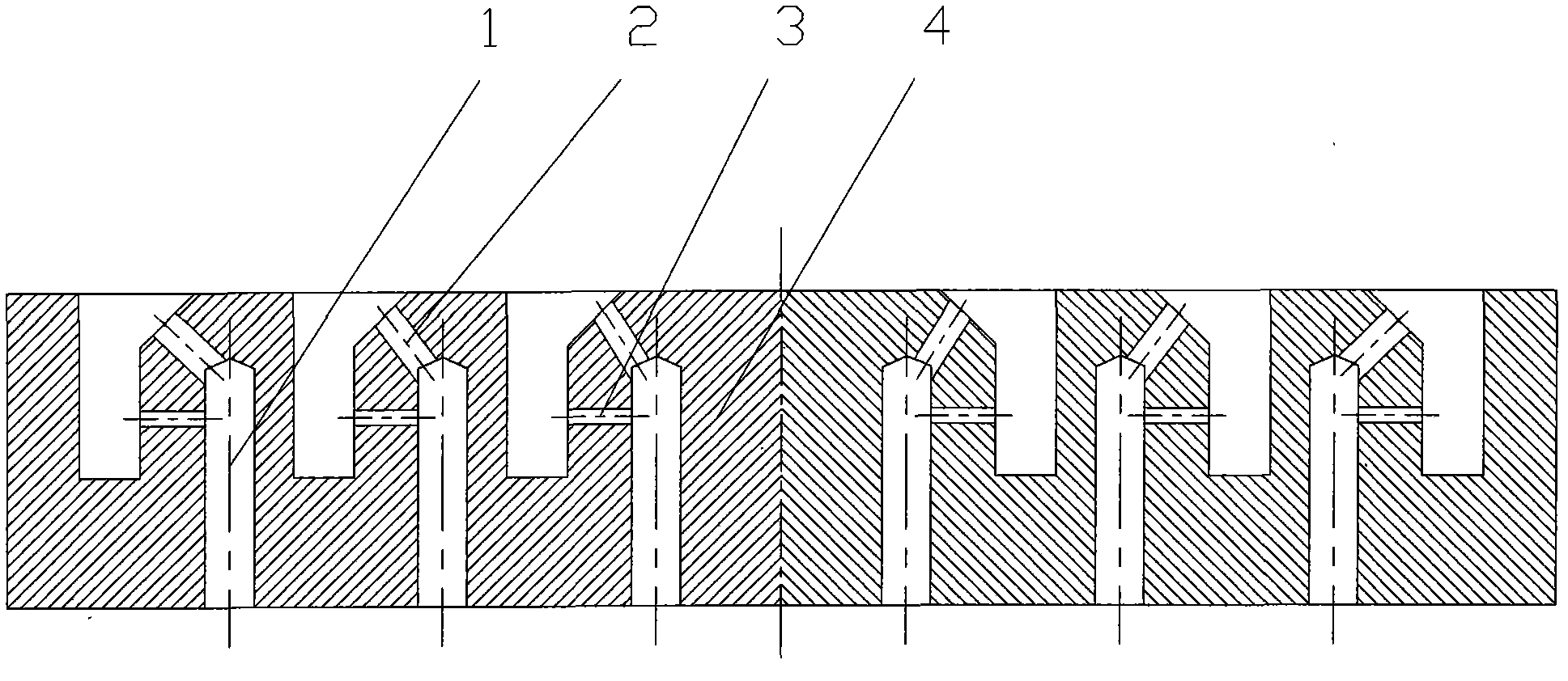 Combined fire hole