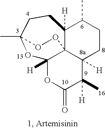 Artemisinin-based peroxide compounds as broad spectrum anti-infective agents