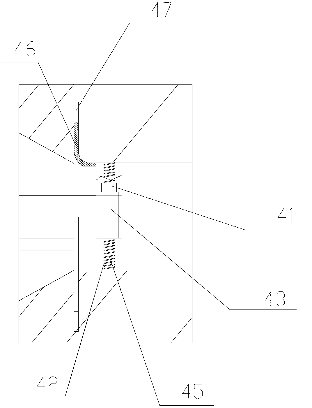 Master nozzle structure of jet-type textile machine and mounting method thereof