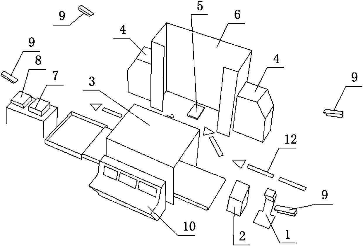 System and method for security check of both passengers and personal belongings security check based on THz imaging technology