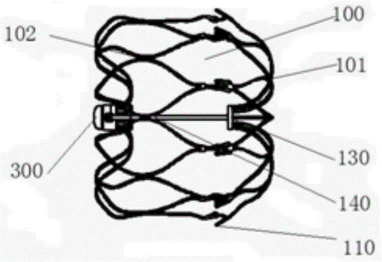 Left atrial appendage plugging device and plugging system