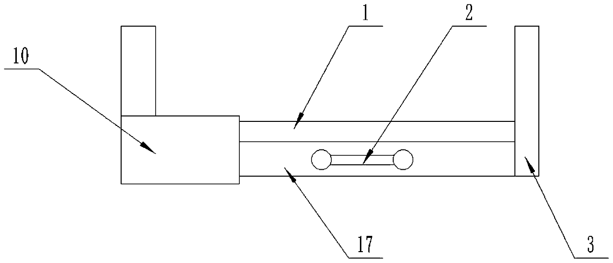 A convenient auxiliary positioning device for drilling holes in wall reinforcement for building construction