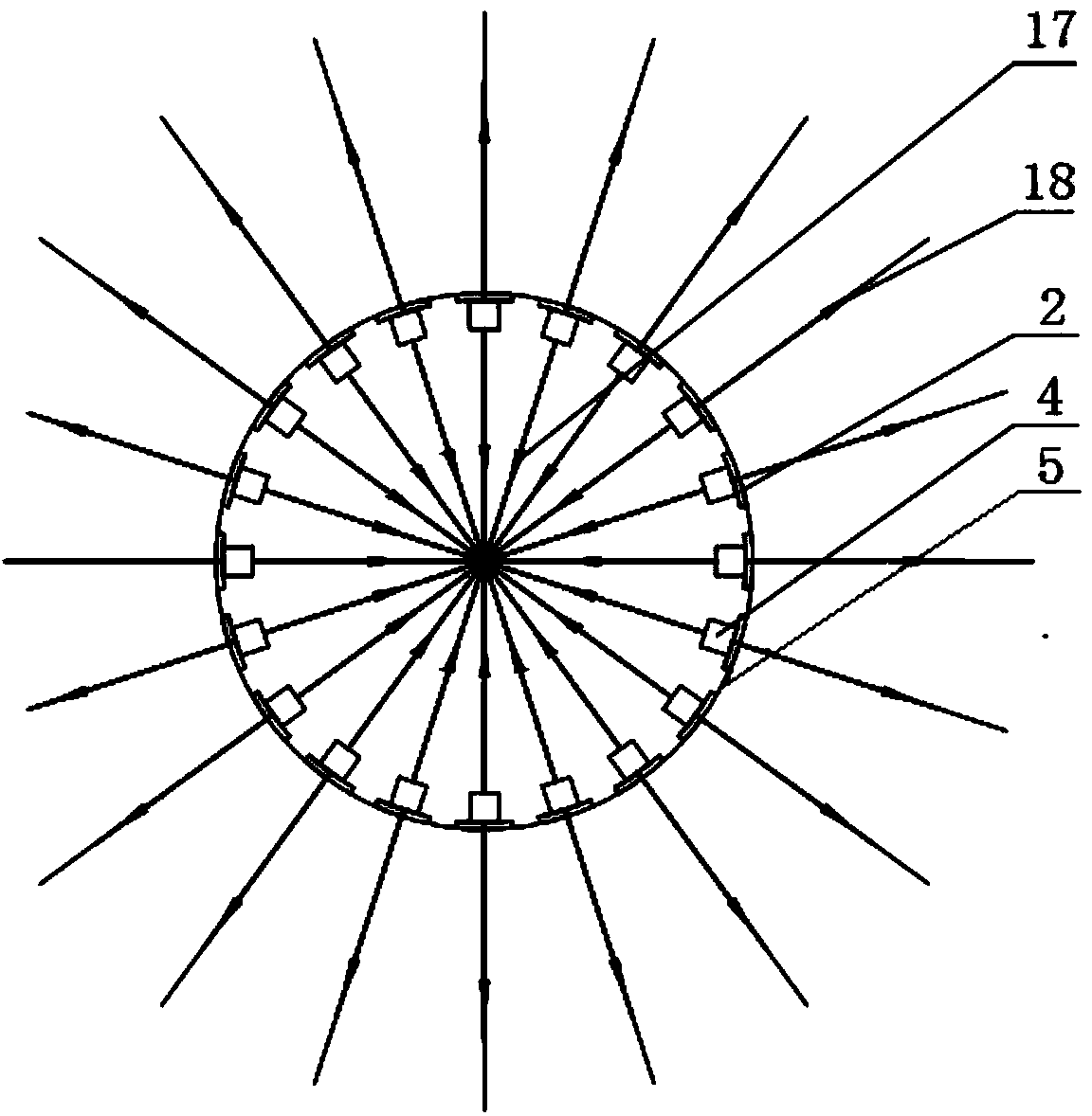 Purification, oxygenation, air floatation and aeration device