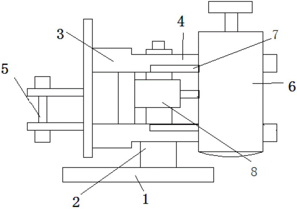 Rotary motor seat with fine tuning function