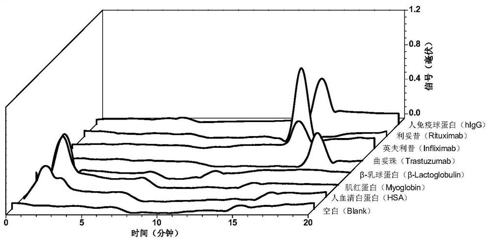 A nitrogen-heterocyclic organic polymer monolithic material and its preparation and application