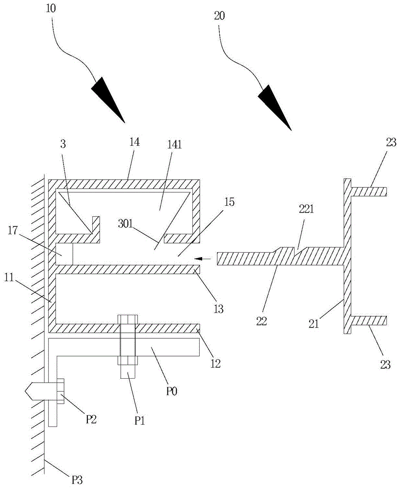 A curtain wall panel dry-hanging installation fastener