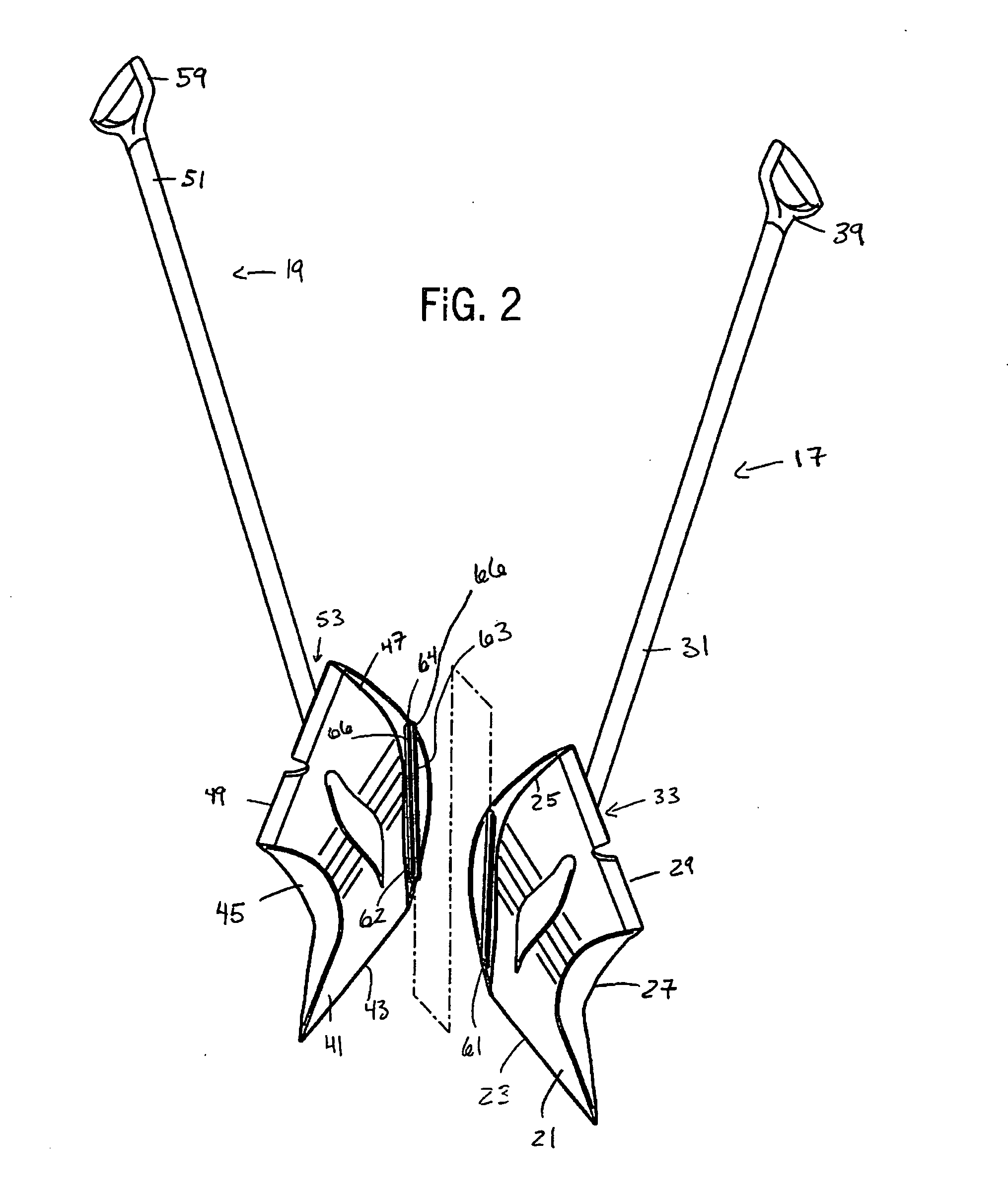 Convertible snow shoveling device