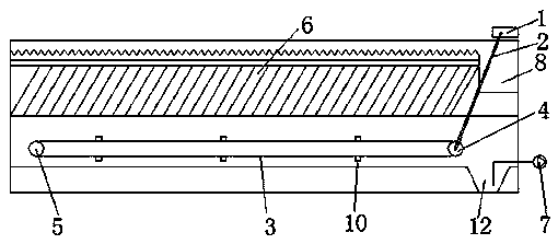 Portable magnetic coagulation sedimentation device