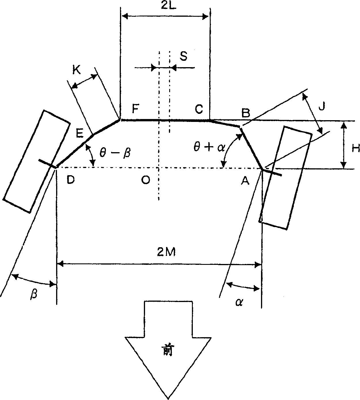 Turning radius calculation method, steering assistance apparatus and parking assistance apparatus employing the turning radius calculation method, turning radius calculation program, and recording med