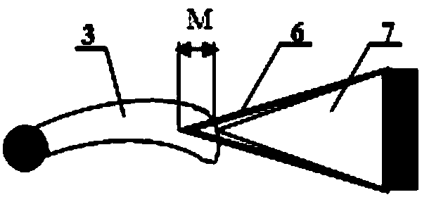 Wind-induced vibration piezoelectricity energy gathering device