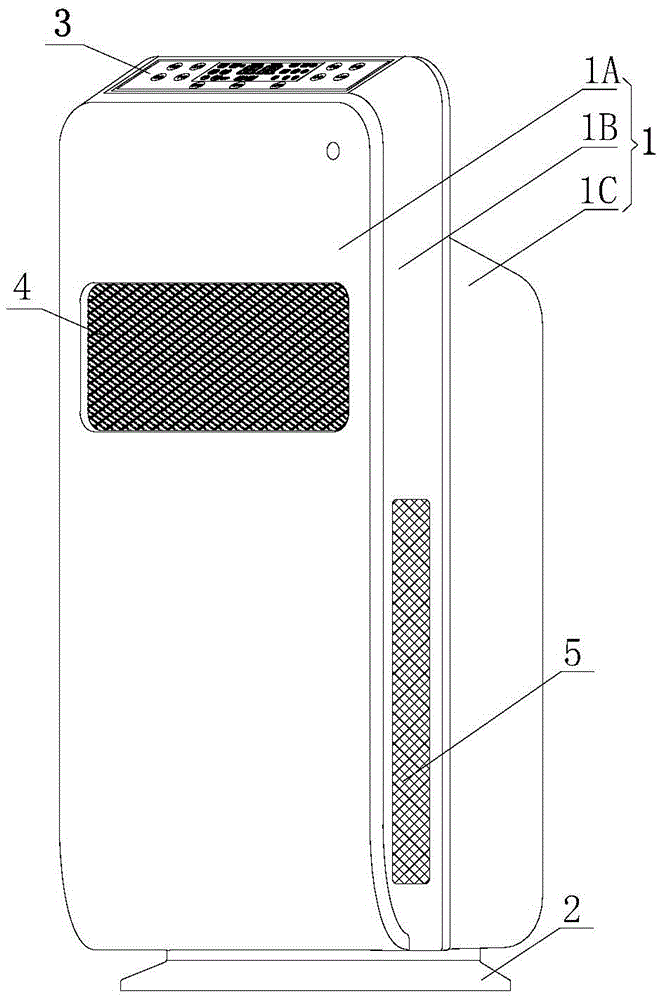 Sterilization and humidification air purification type heater