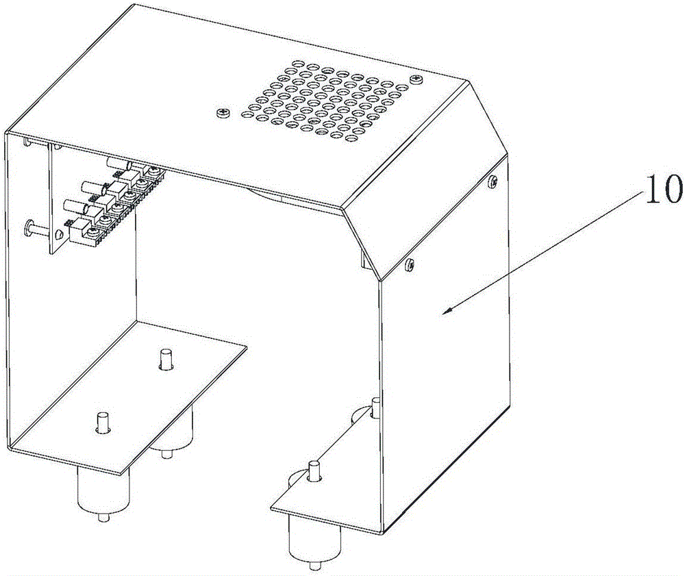 An oil-free scroll air compressor