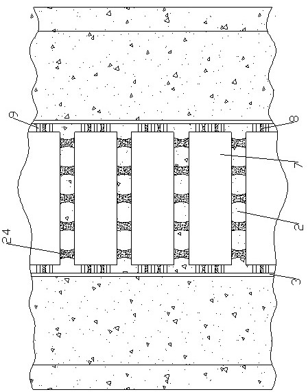 Inclined plane anti-seismic and disaster-avoiding supporting structure and anti-seismic and disaster-avoiding method thereof