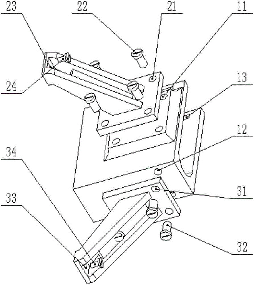 Parallel wrist joint rehabilitation training device based on self-adaptation