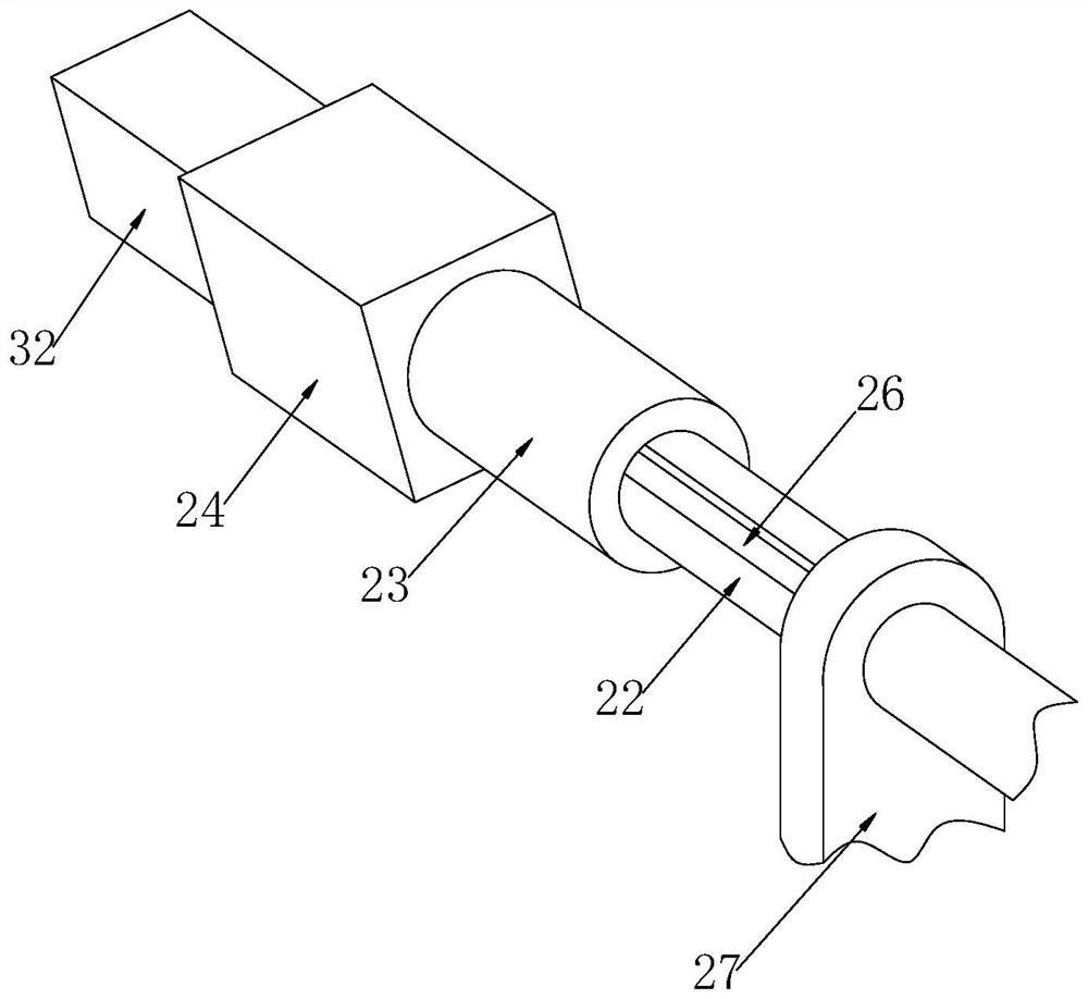 Water conservancy construction pipe burying cable unwinding device