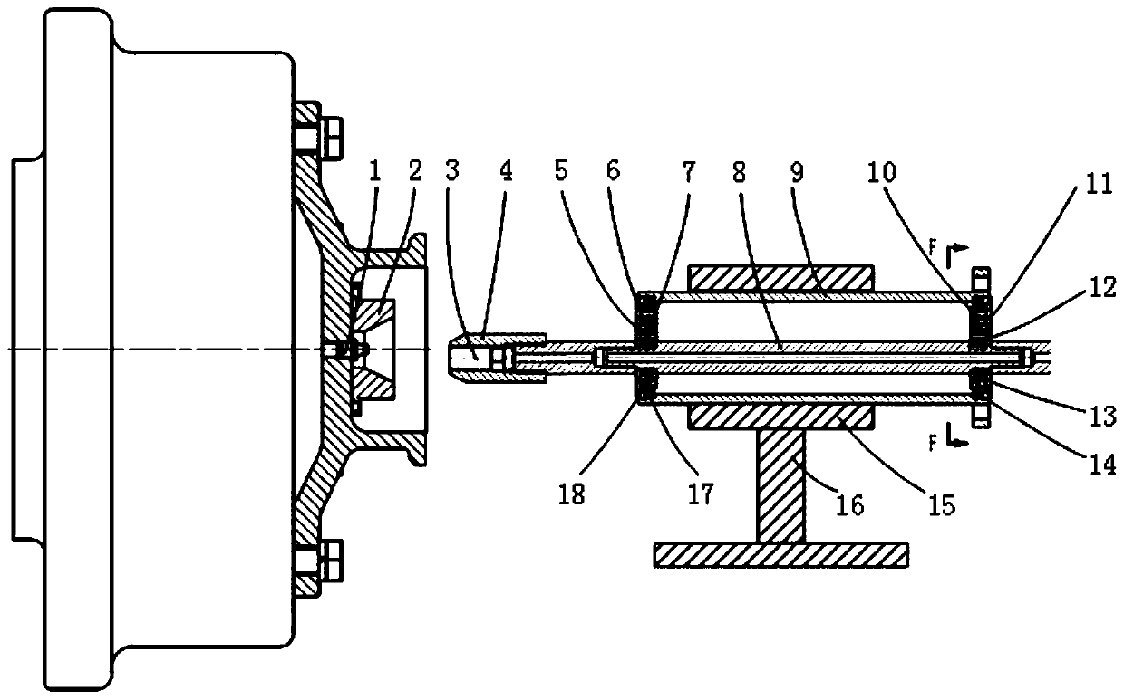 A double eccentric ring self-aligning refueling gun