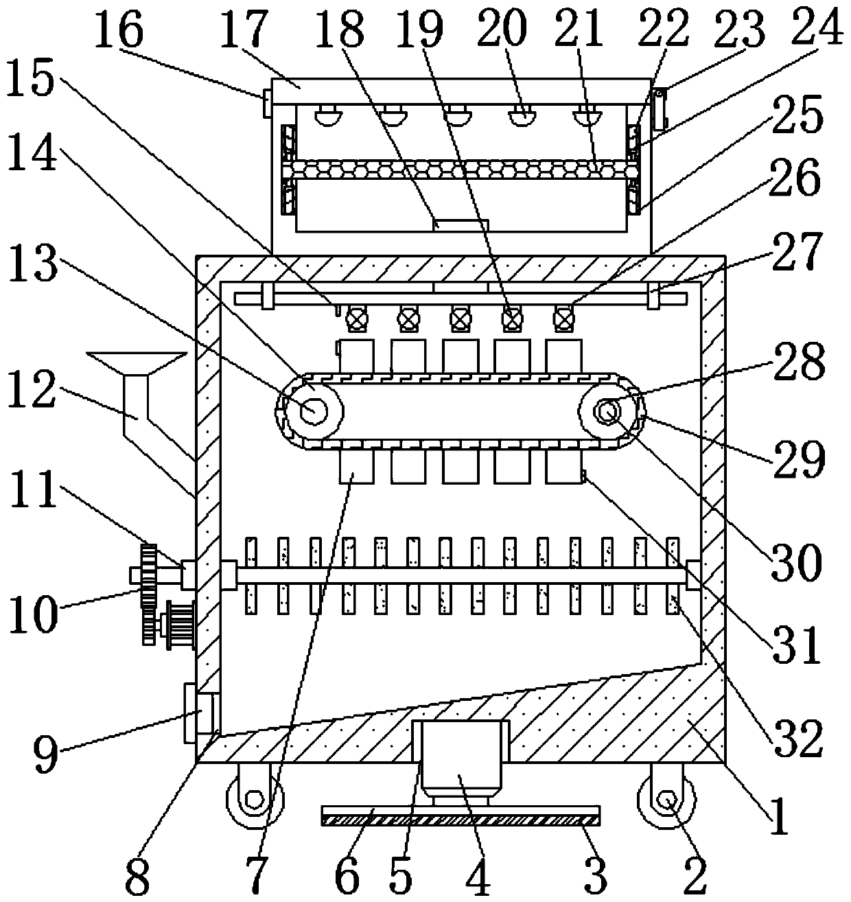 Automatic liquor processing machine