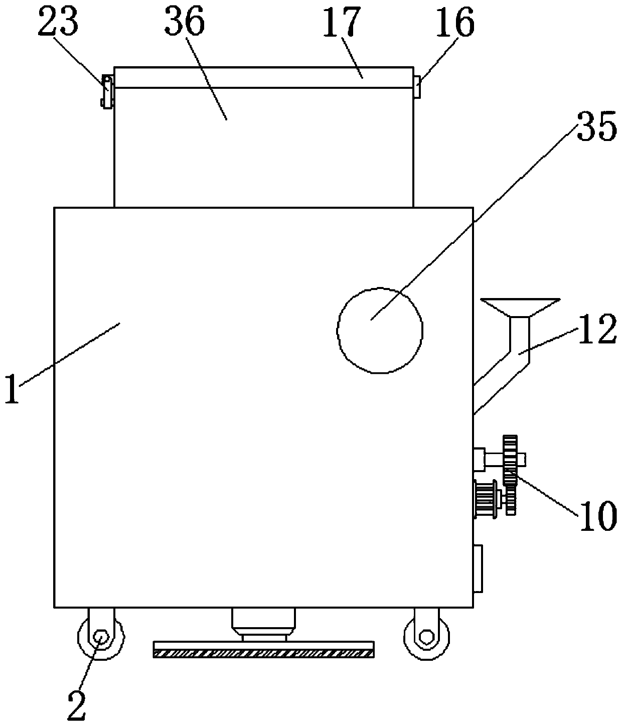 Automatic liquor processing machine