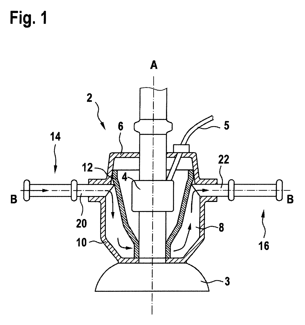 Heat sink for an injection/metering valve