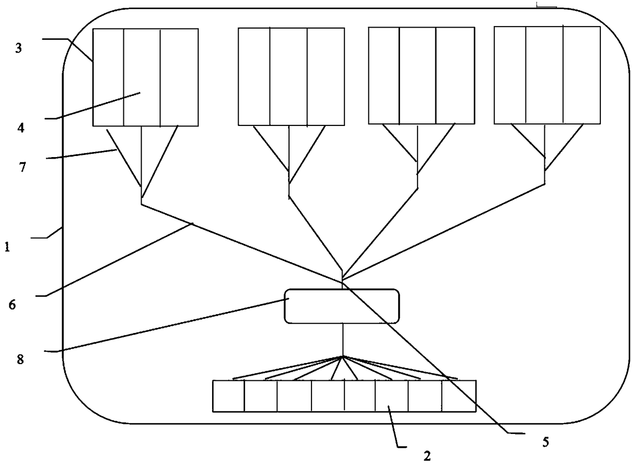 Fast food sales management system capable of pre-ordering and self-service cooking and its application method