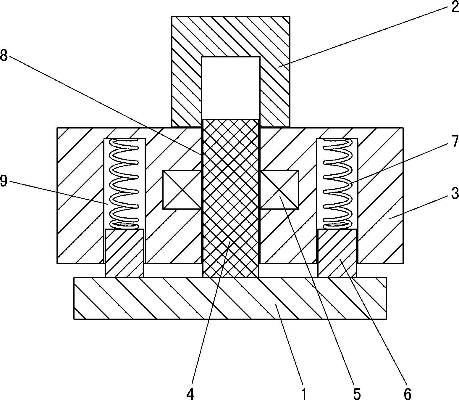 Mechanical pressure sensing ultrasonic probe for elasticity imaging