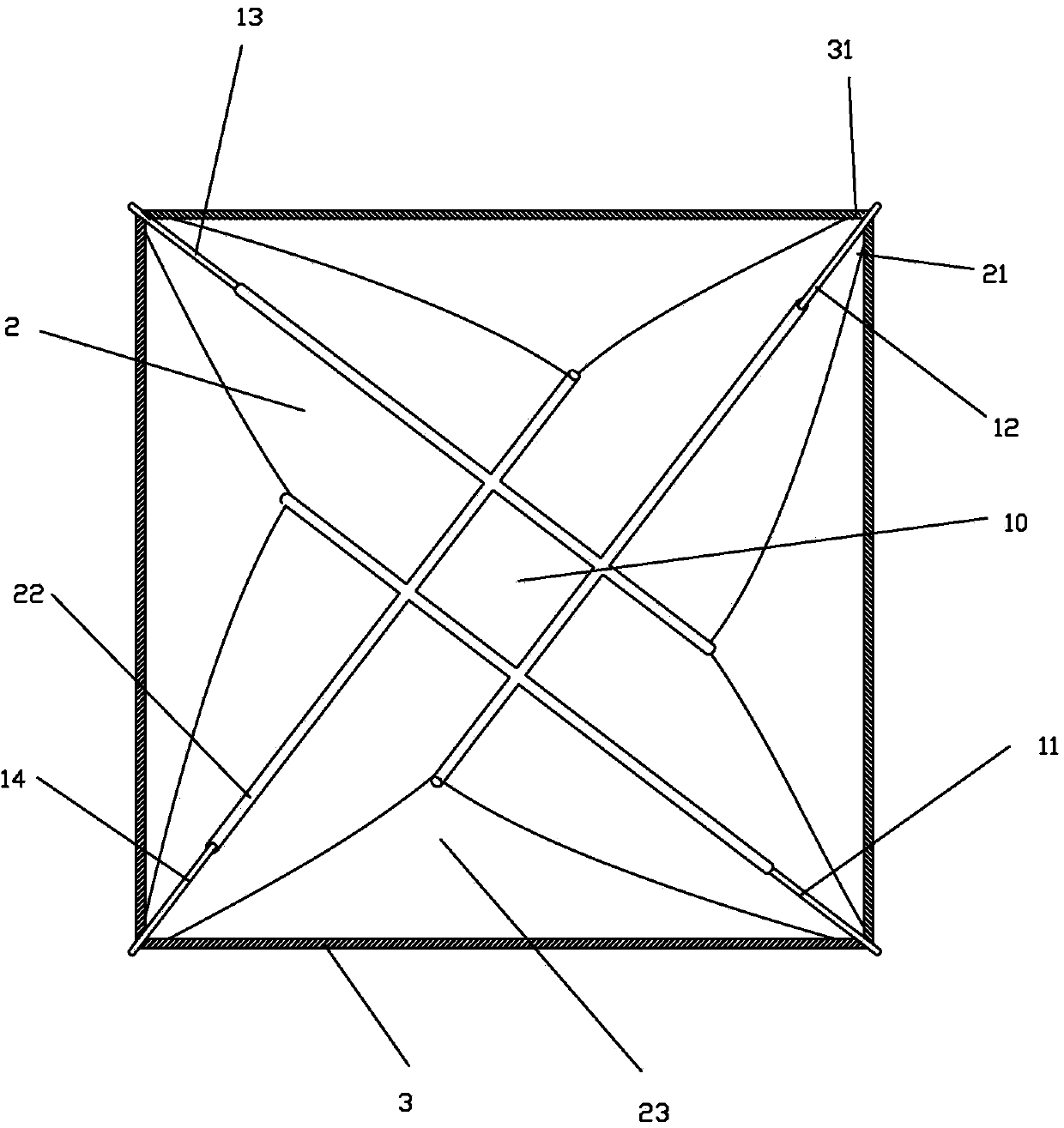 Awning and assembly method thereof