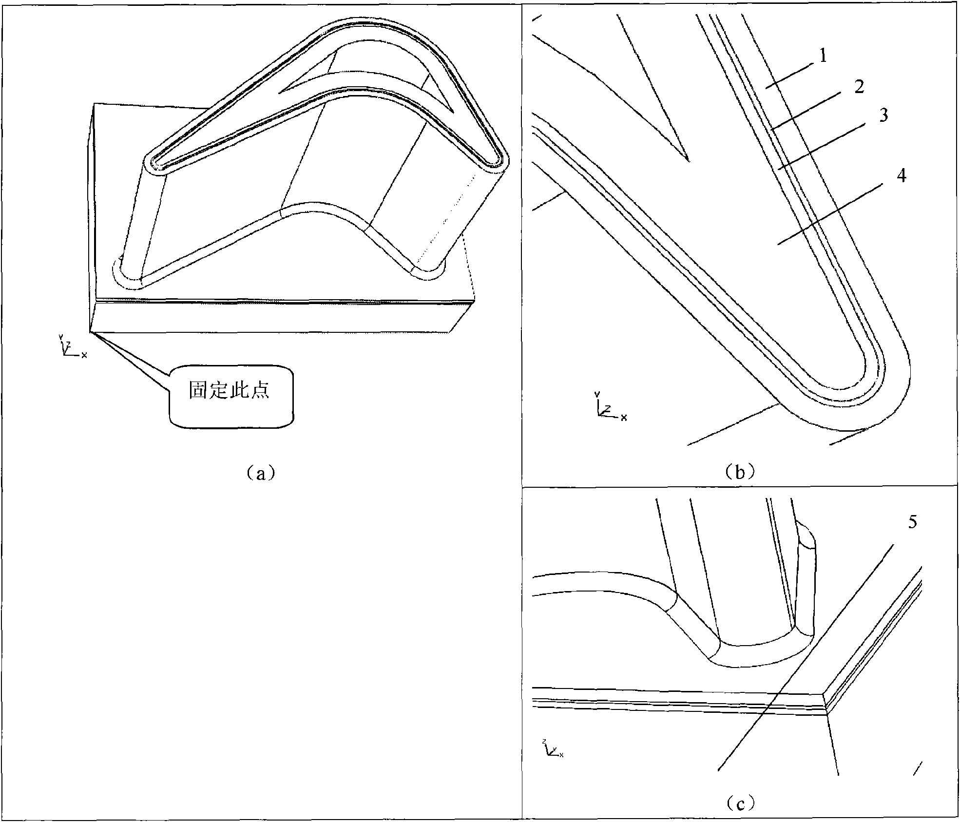 Finite element modeling method used for damage process of thermal barrier coating of turbine blade