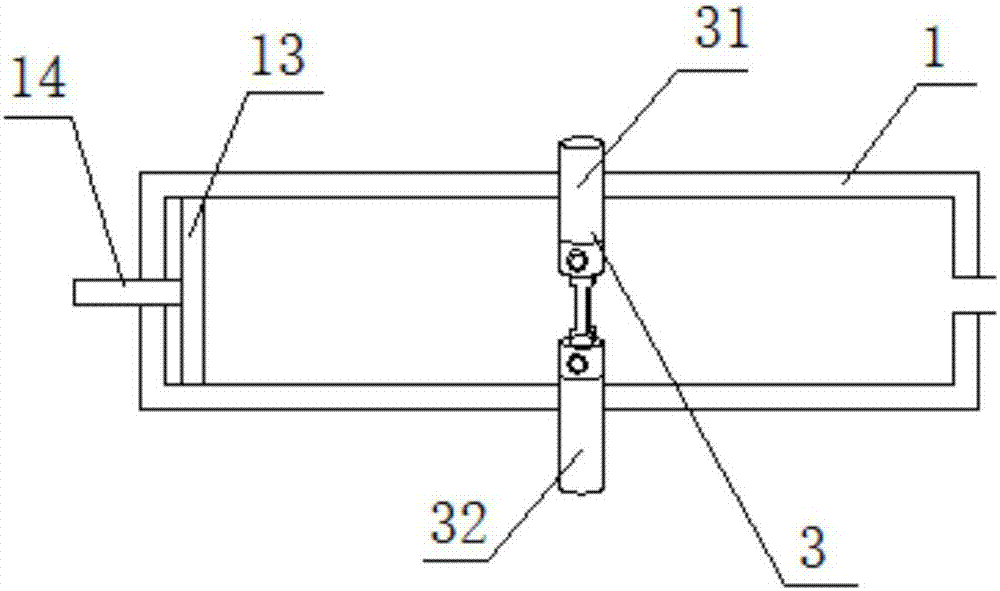 Material performance testing device and material performance testing system