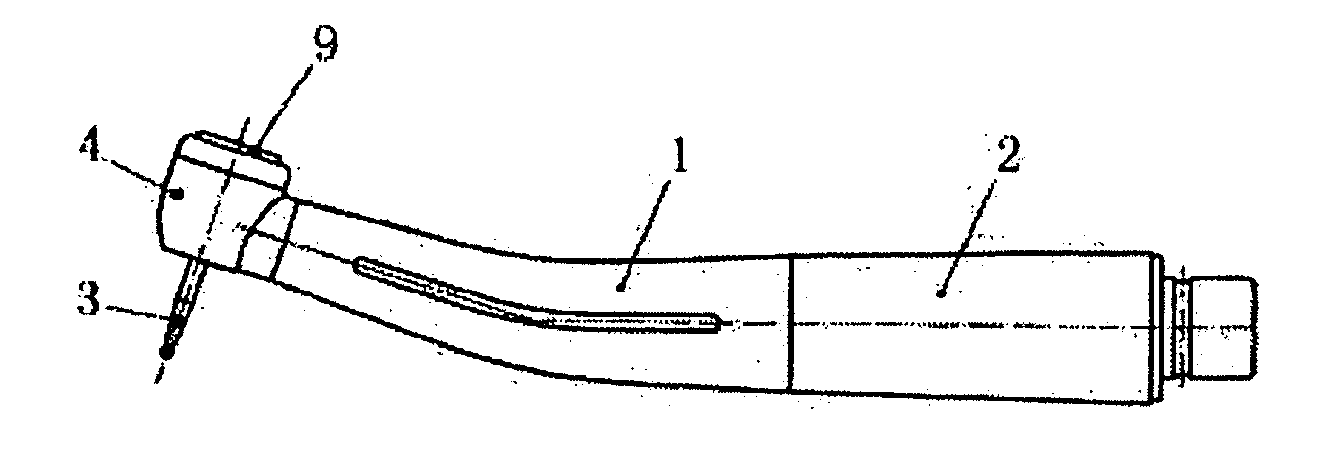 Suckback prevention device for single use high-speed turbine dental drill handpiece