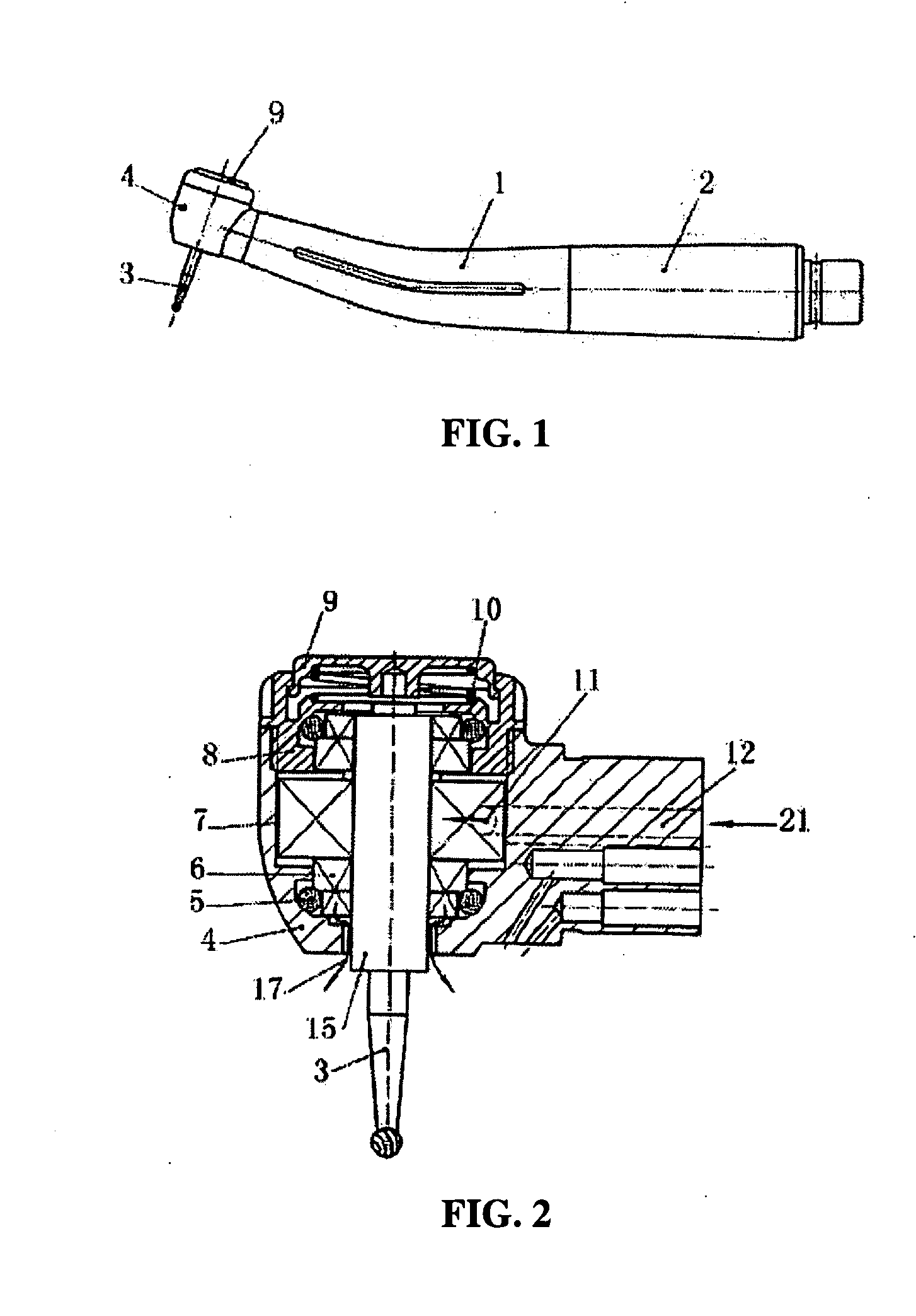 Suckback prevention device for single use high-speed turbine dental drill handpiece