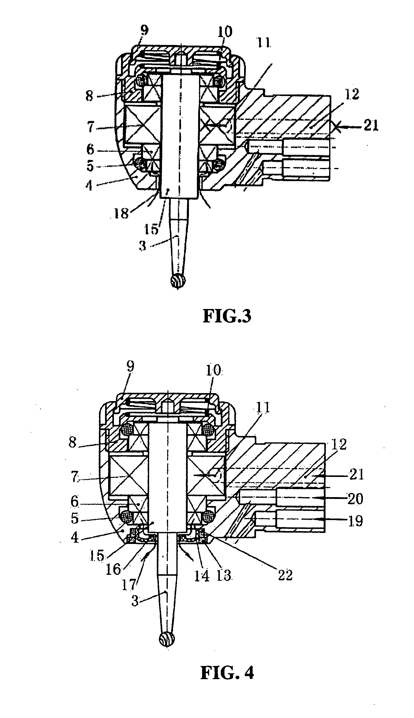 Suckback prevention device for single use high-speed turbine dental drill handpiece