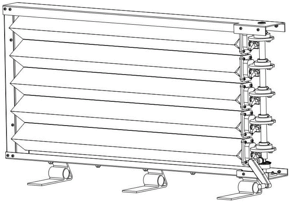 Multifunctional three-face turning blackboard based on cam intermittence motion mechanism