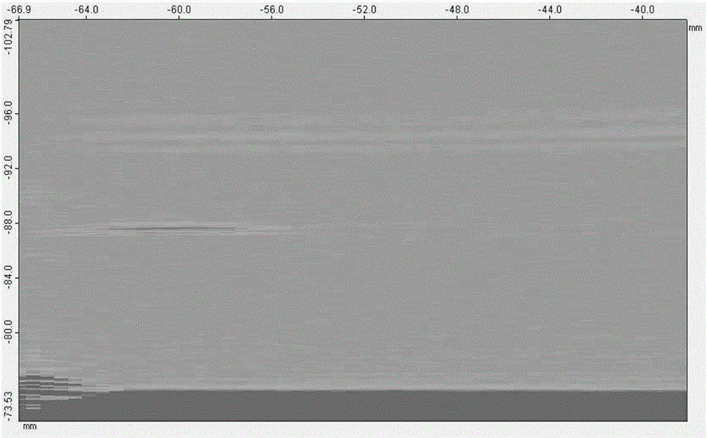 Compressor impeller defect phased array ultrasonic detection method