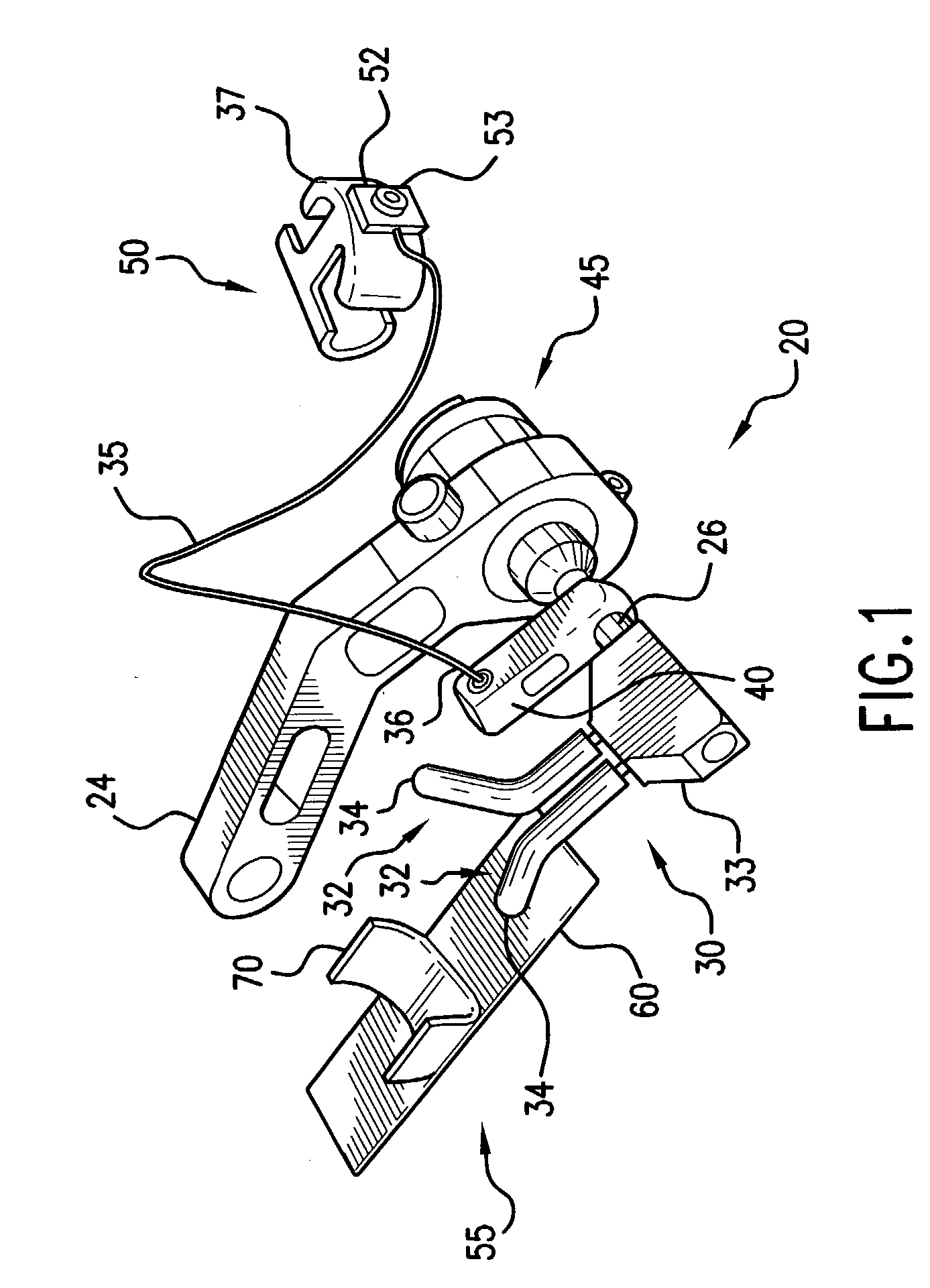 Move-away arrow rest