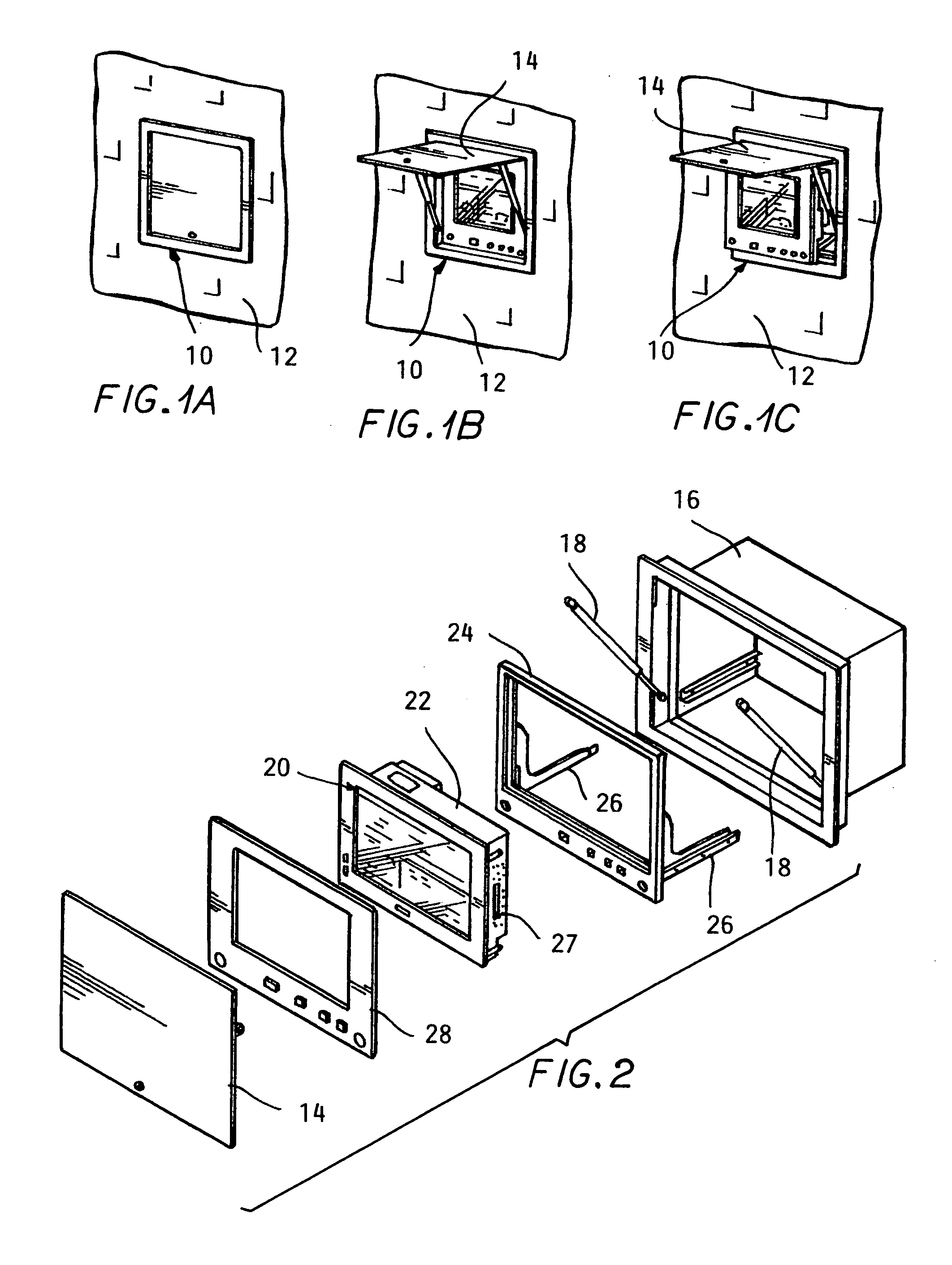 Access station for building monitoring systems