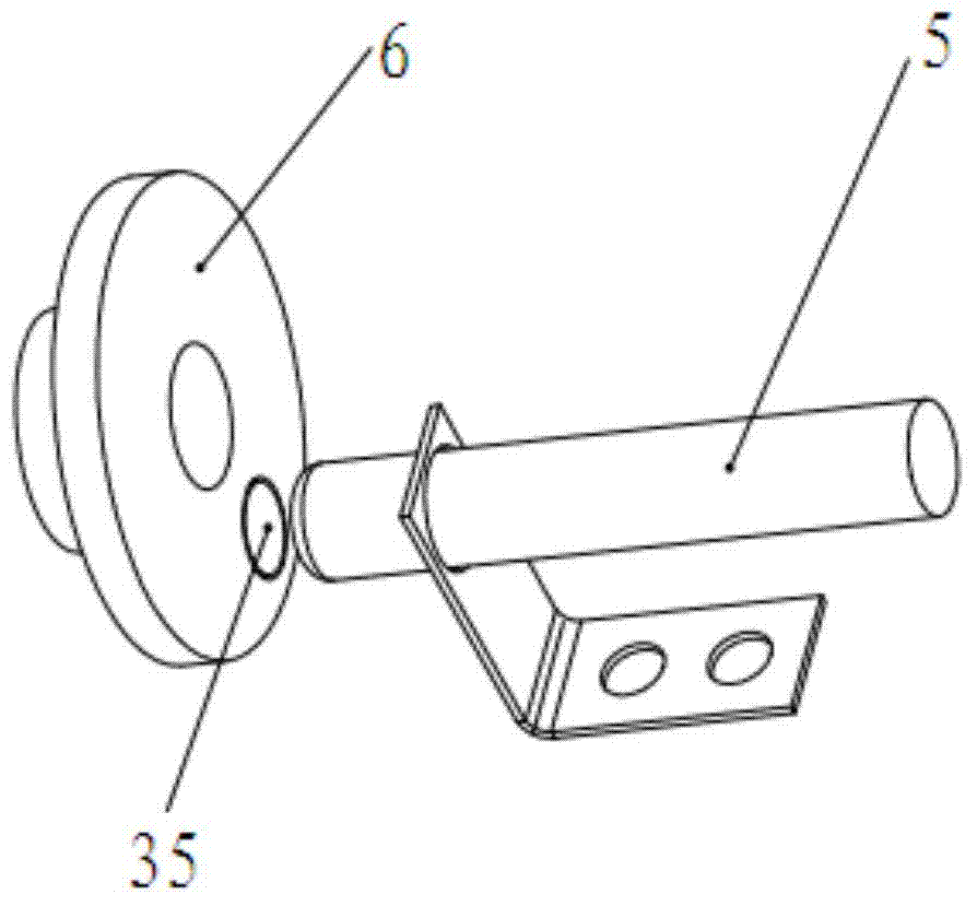 Automatic zipper material counting device