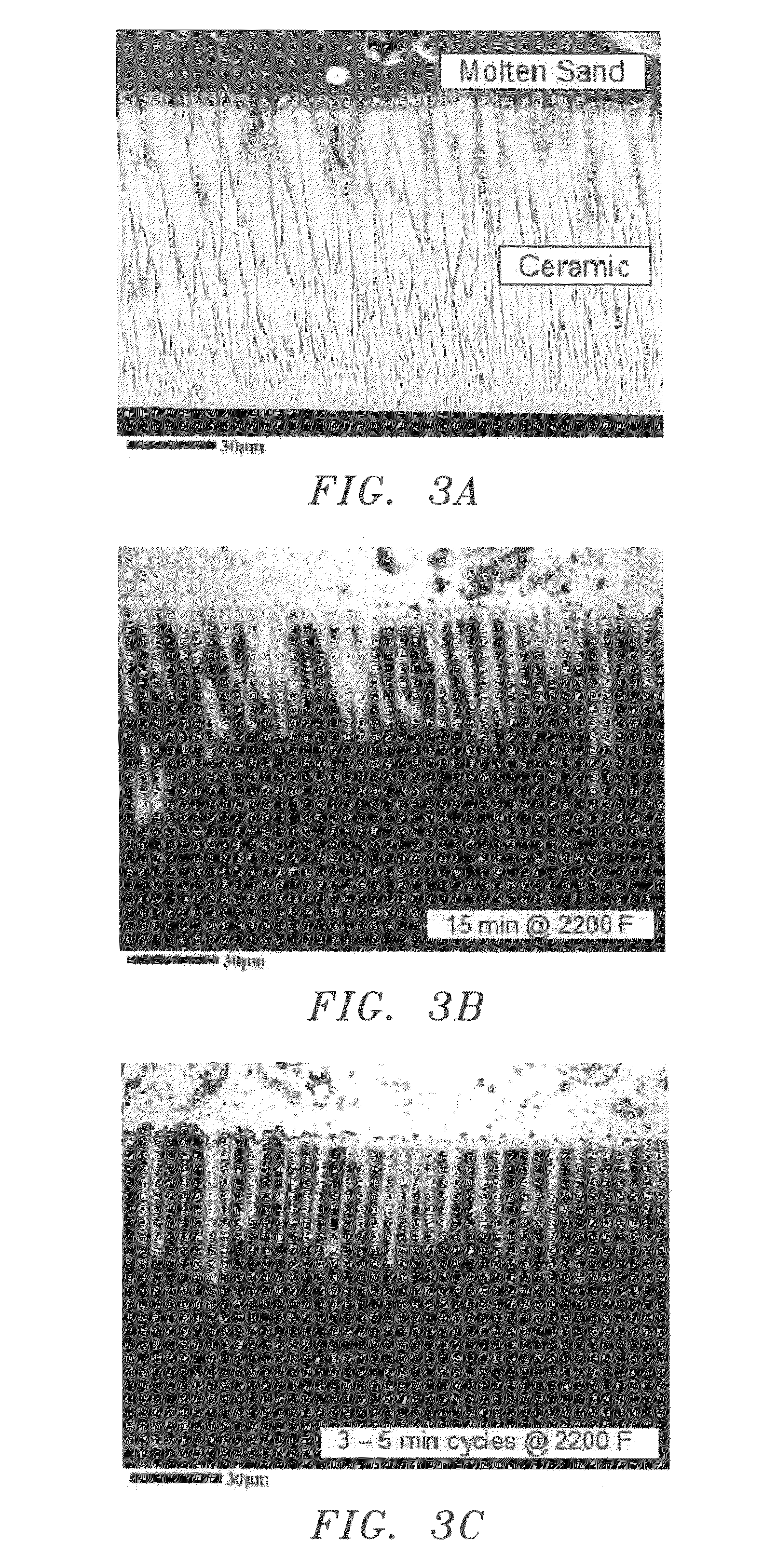 Yttria-stabilized zirconia coating with a molten silicate resistant outer layer