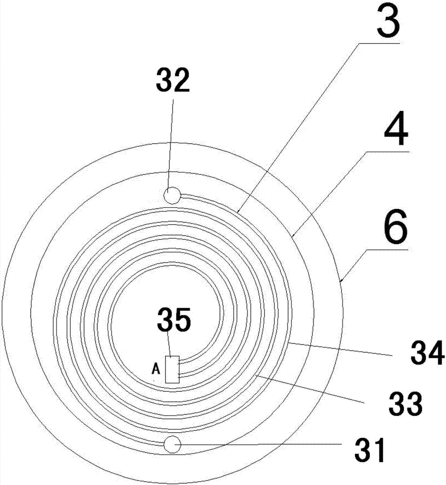 Spiral elastic pipe bundle solar vacuum heat collecting pipe and vacuum heat collecting system