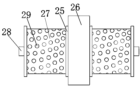 Automatic coiling and uncoiling device for distribution circuit power cable