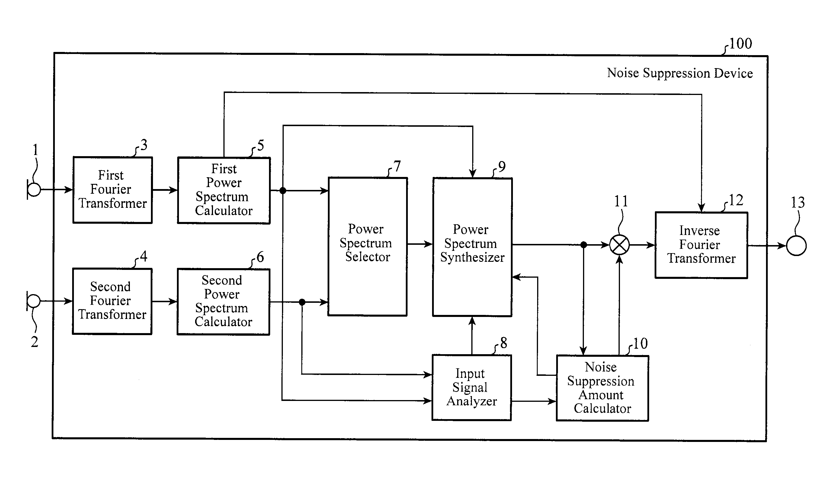 Noise suppression device