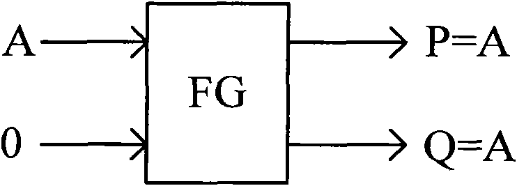 Four-bit reversible digital comparator