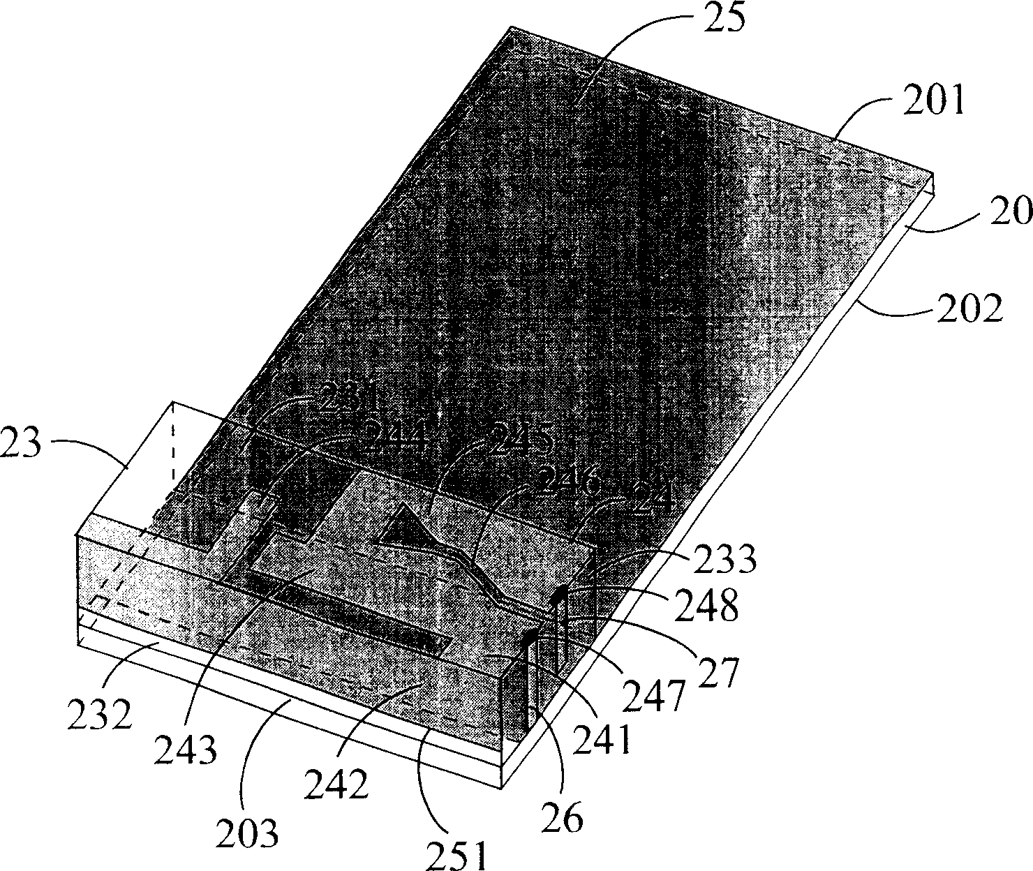 Upside down F-shape antenna