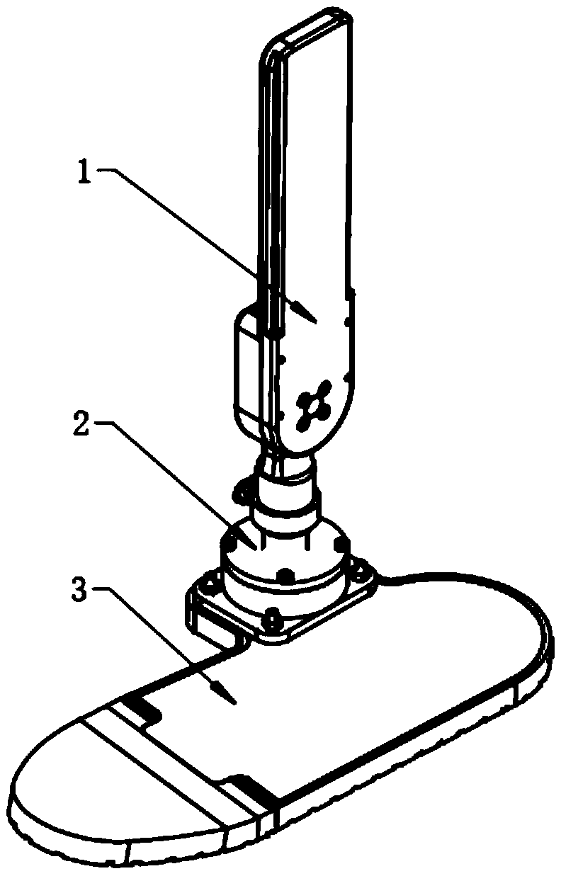 A Three Passive Degrees of Freedom Exoskeleton Ankle Joint Mechanism