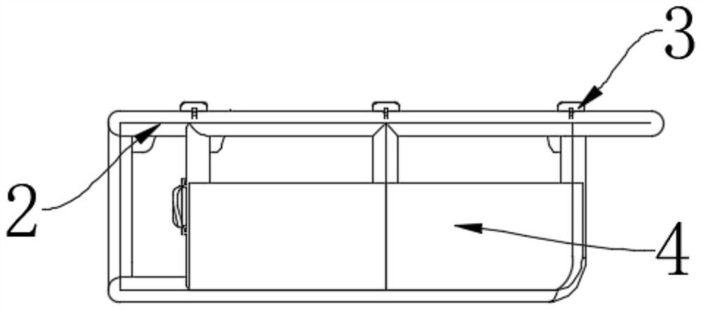 Saturated diving bell gravity center adjusting method