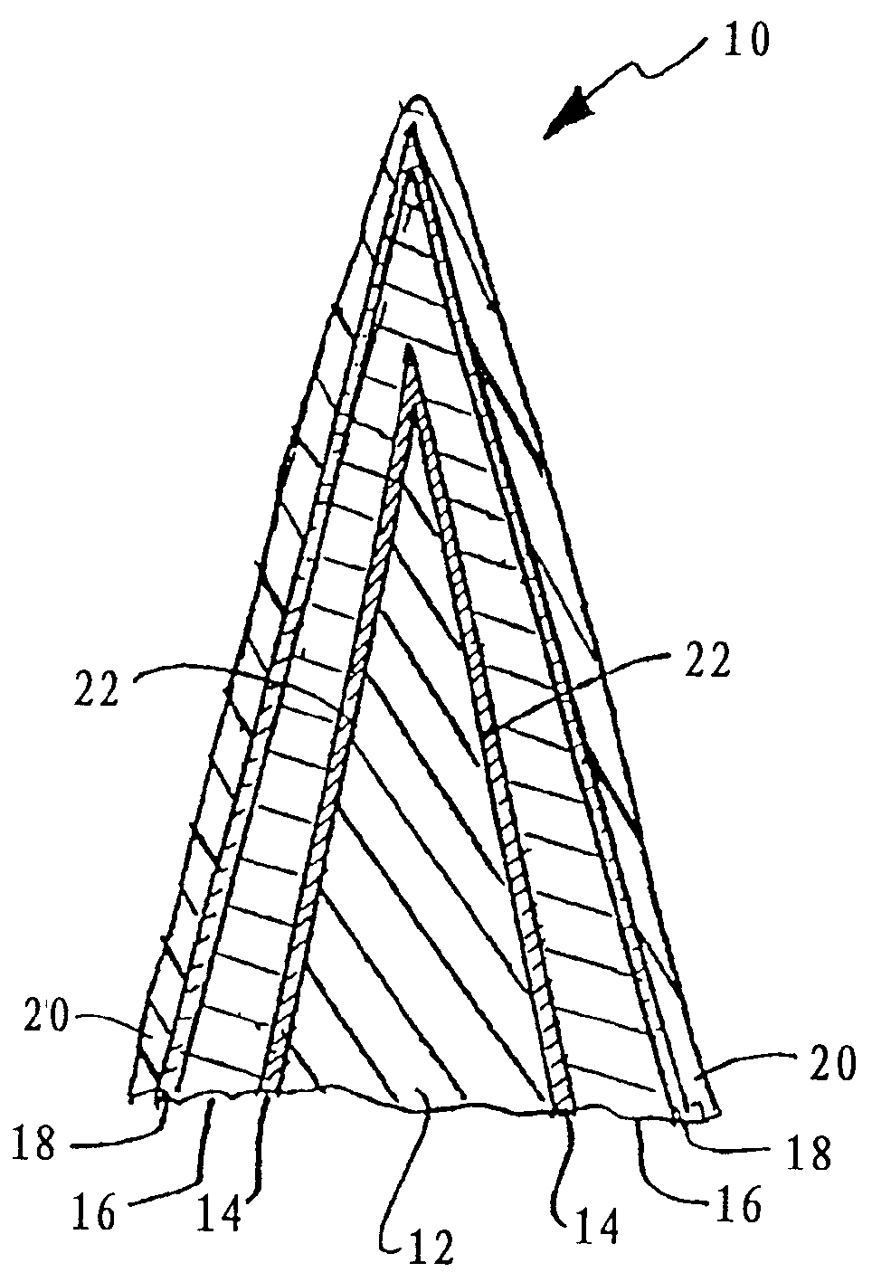 Razor blade, its preparation method and application