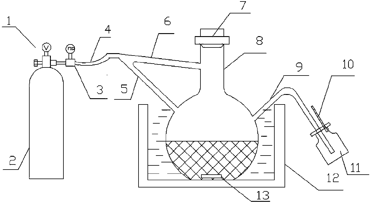 A detection device and detection method for smoke content in asphalt